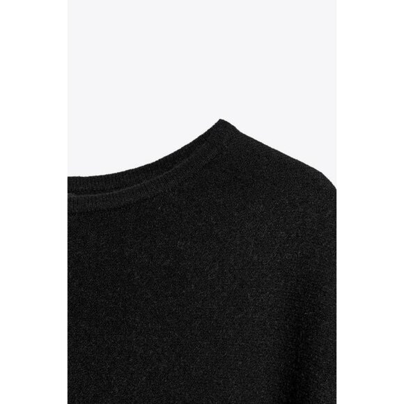ZARA KNIT CAPE - Picture 7 of 7